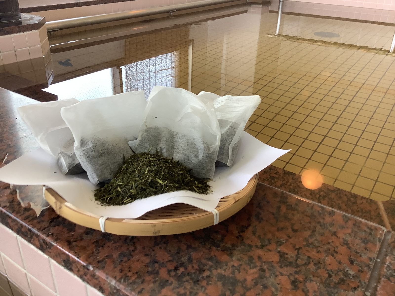 緑茶のお風呂