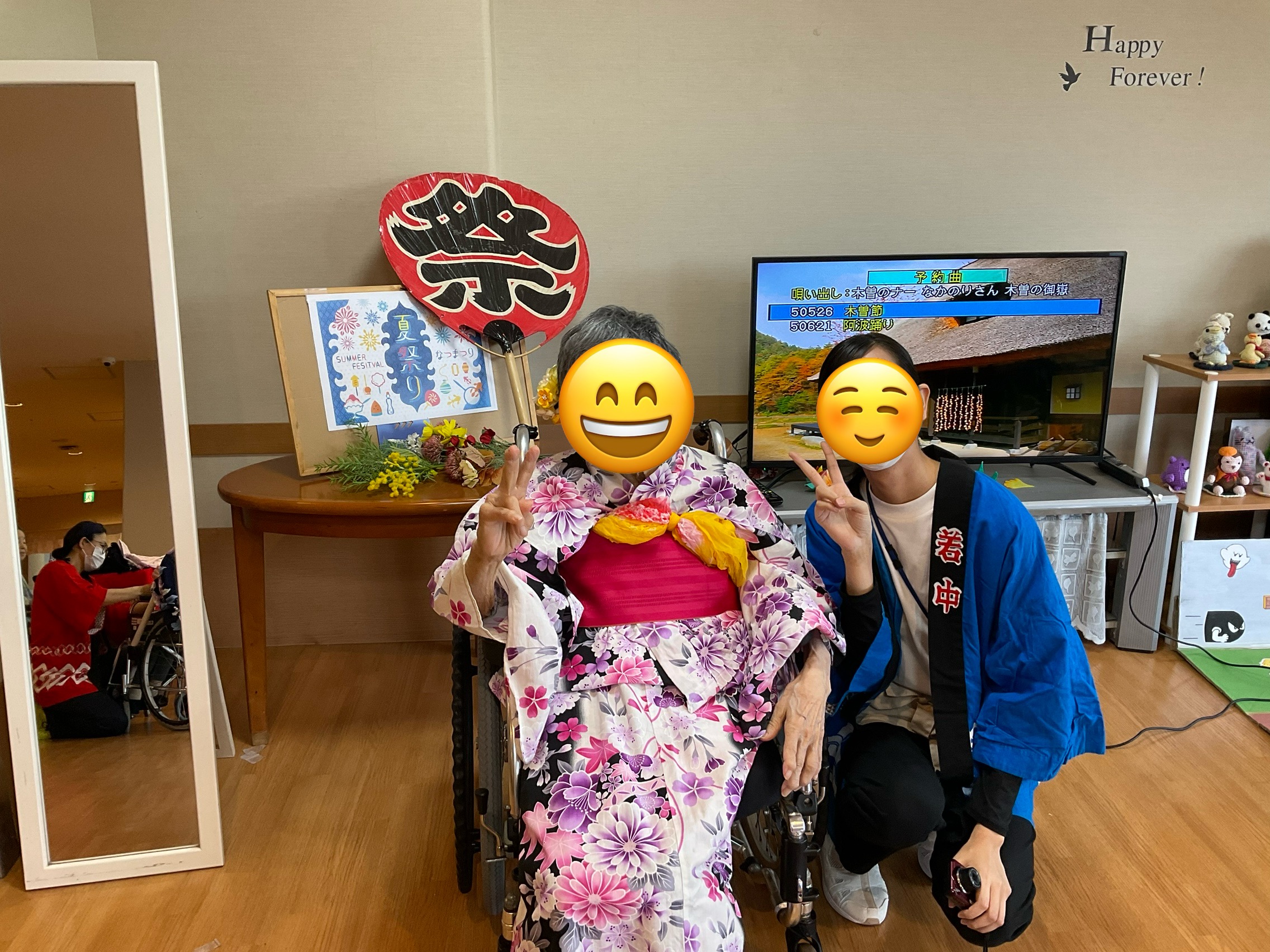 夏祭り　第２弾　特養編