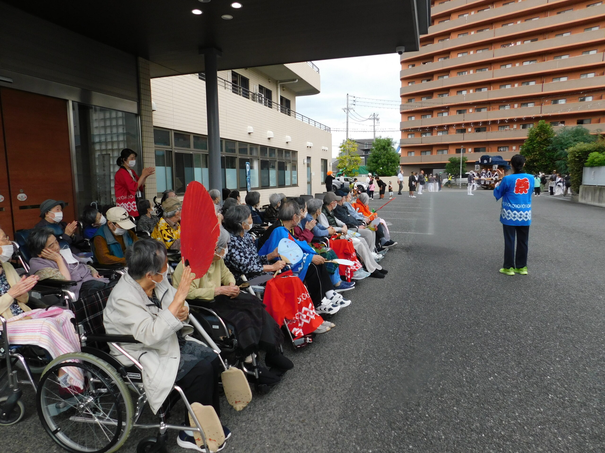 だんじりがやって来た！