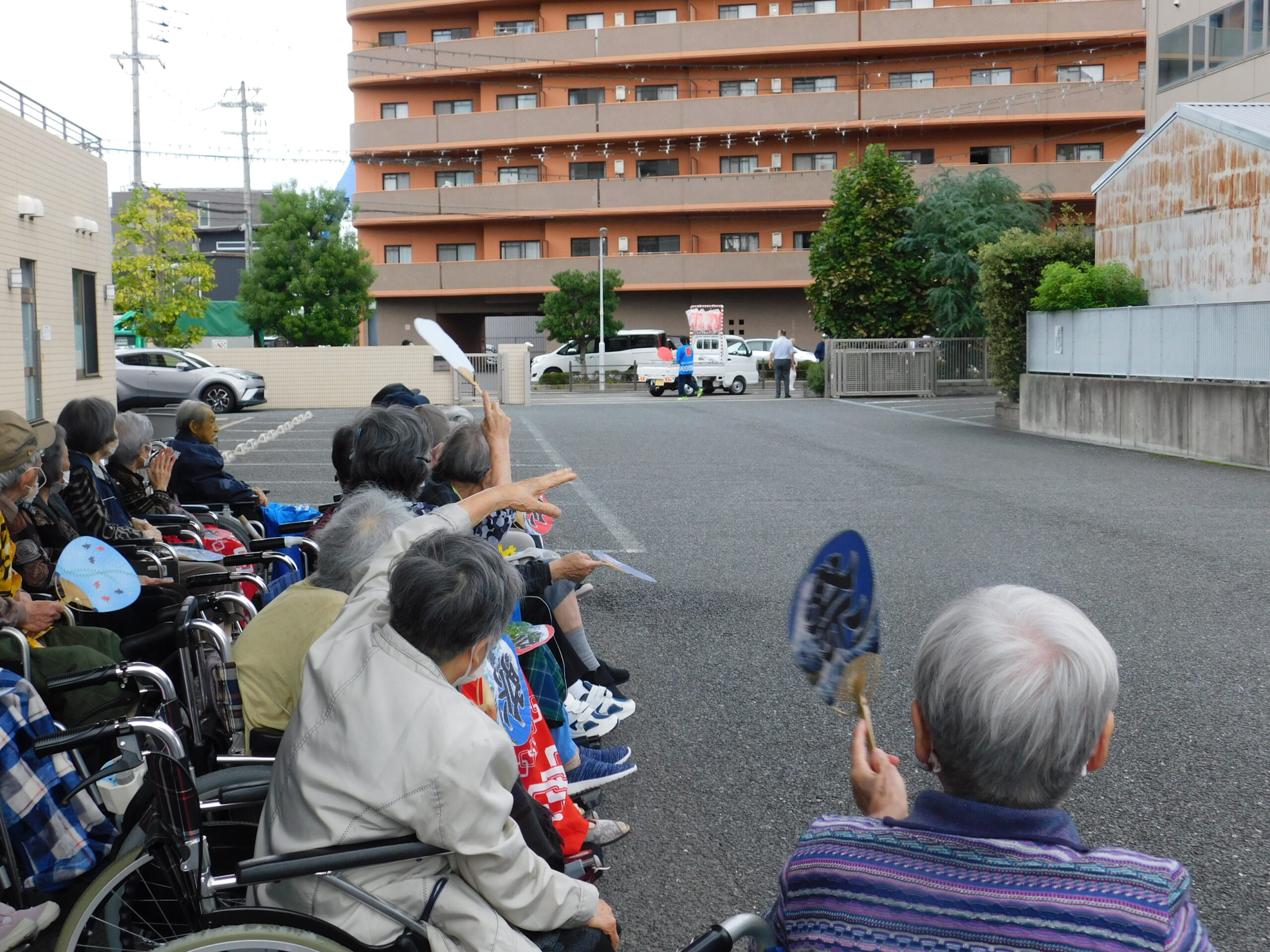 だんじりがやって来た！