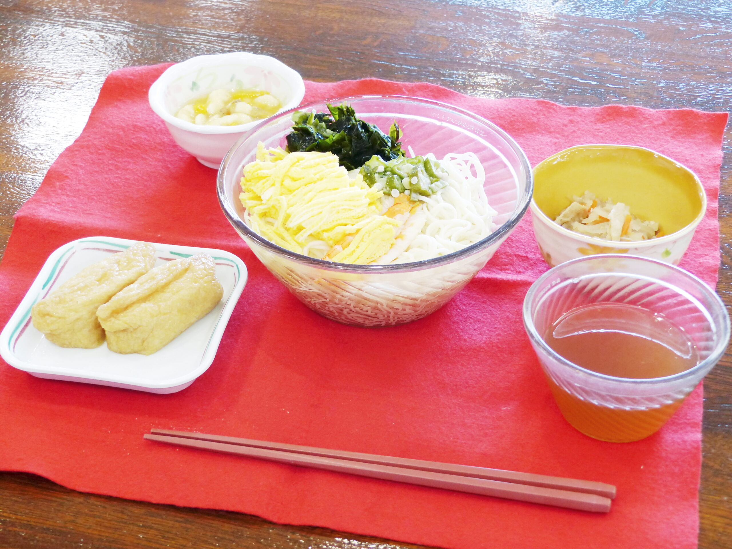 夏を感じられる献立