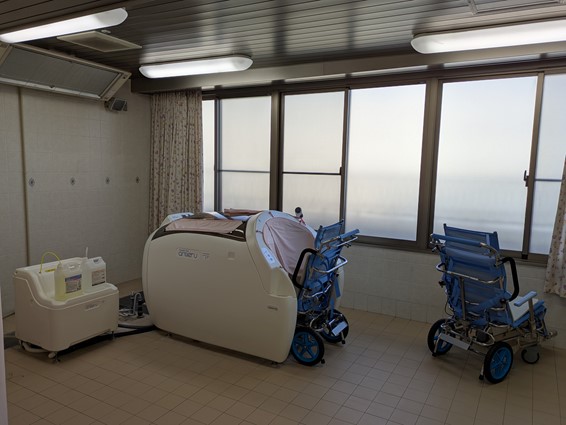 新しい特殊浴槽を導入しました〈JKA 補助事業〉