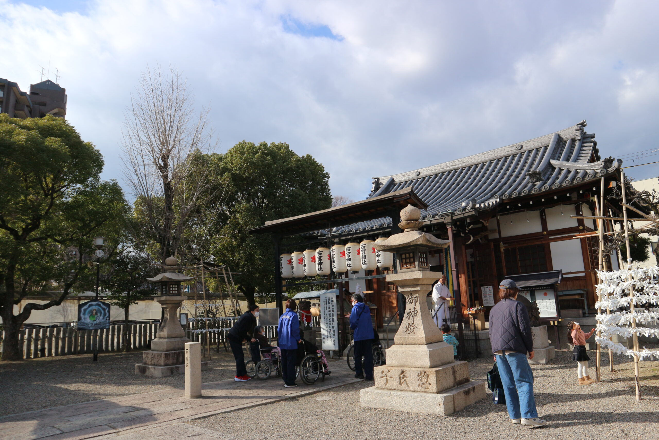 初詣に行きました！