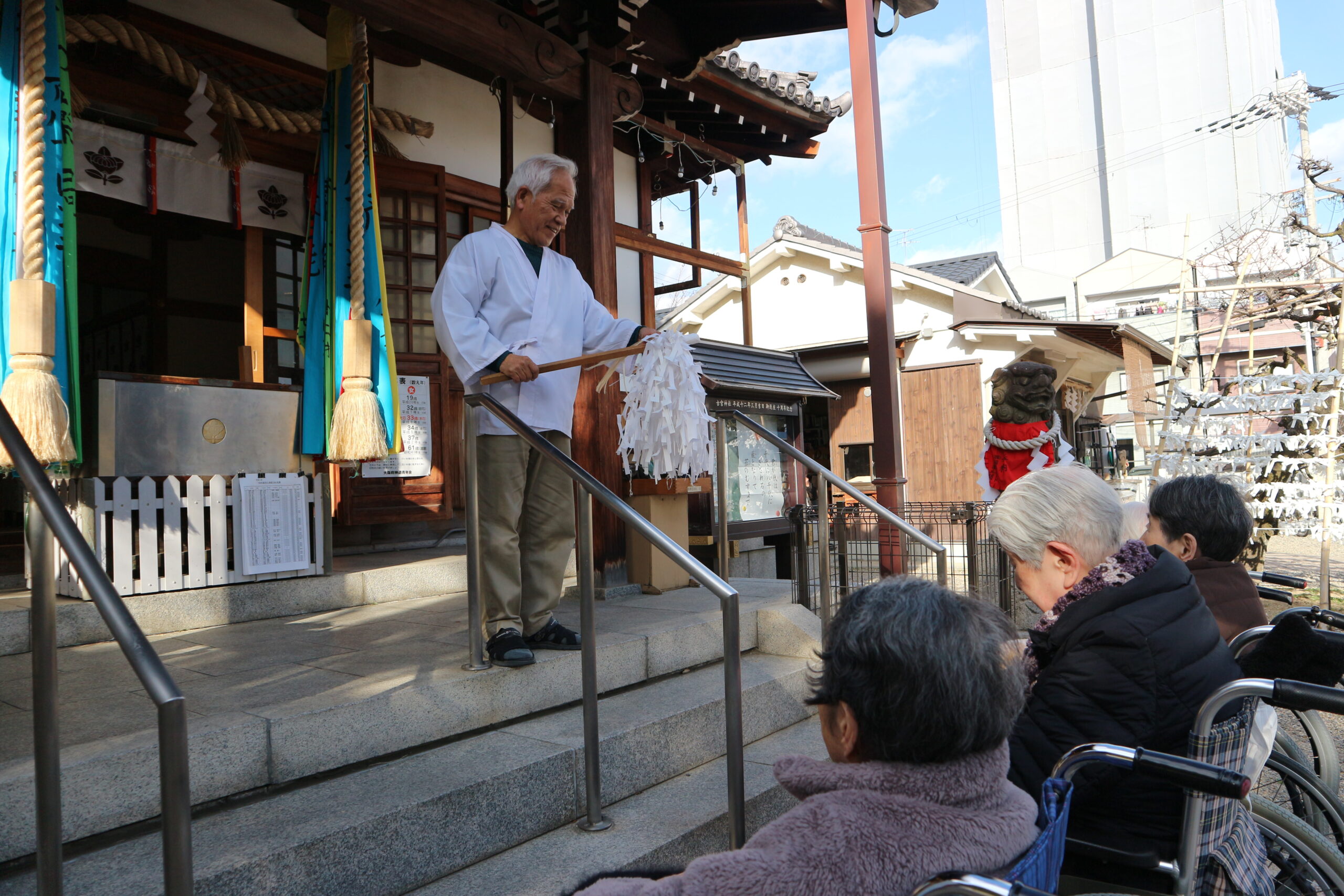 初詣に行きました！