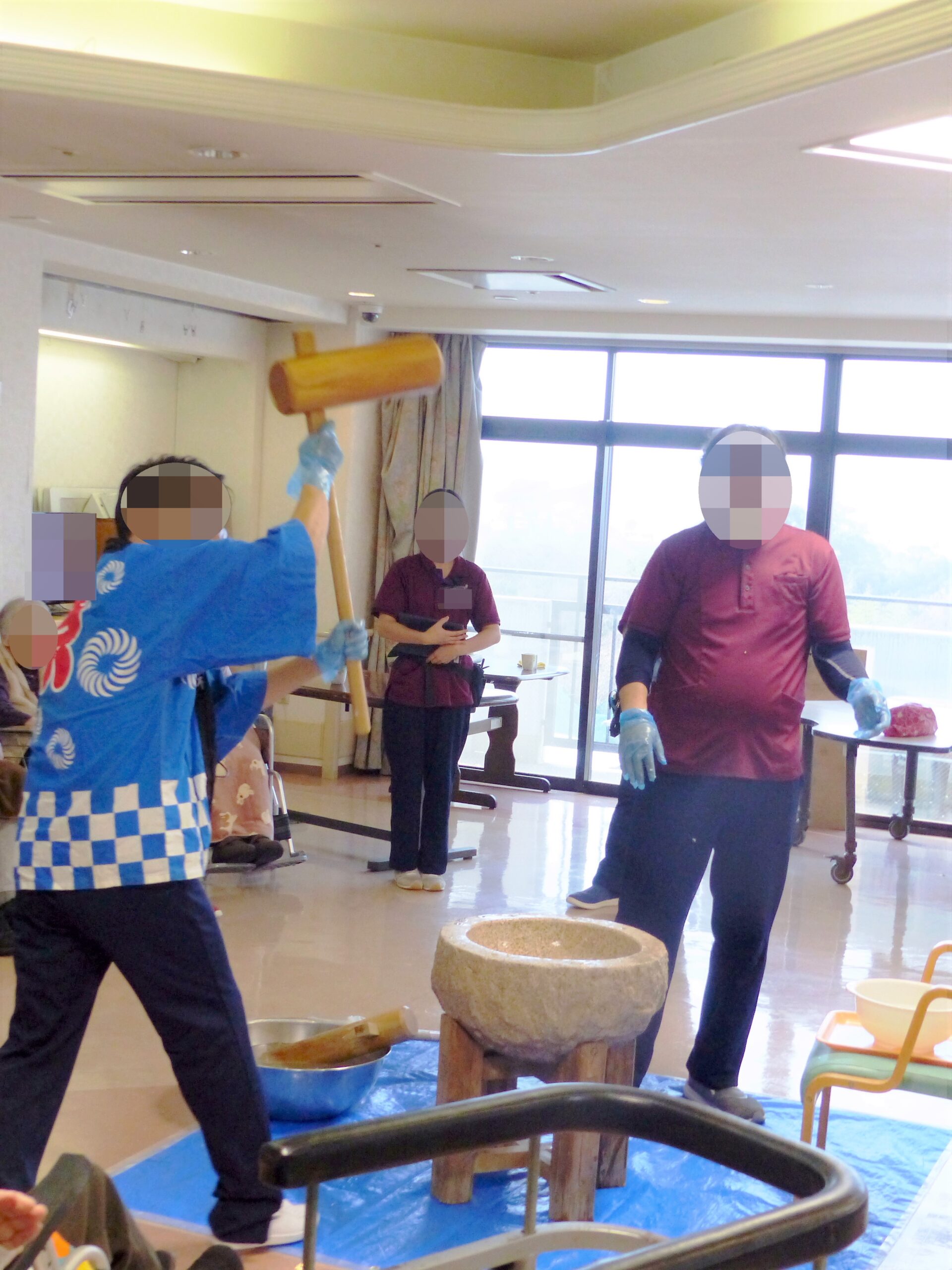 管理栄養士だより「餅つき大会」