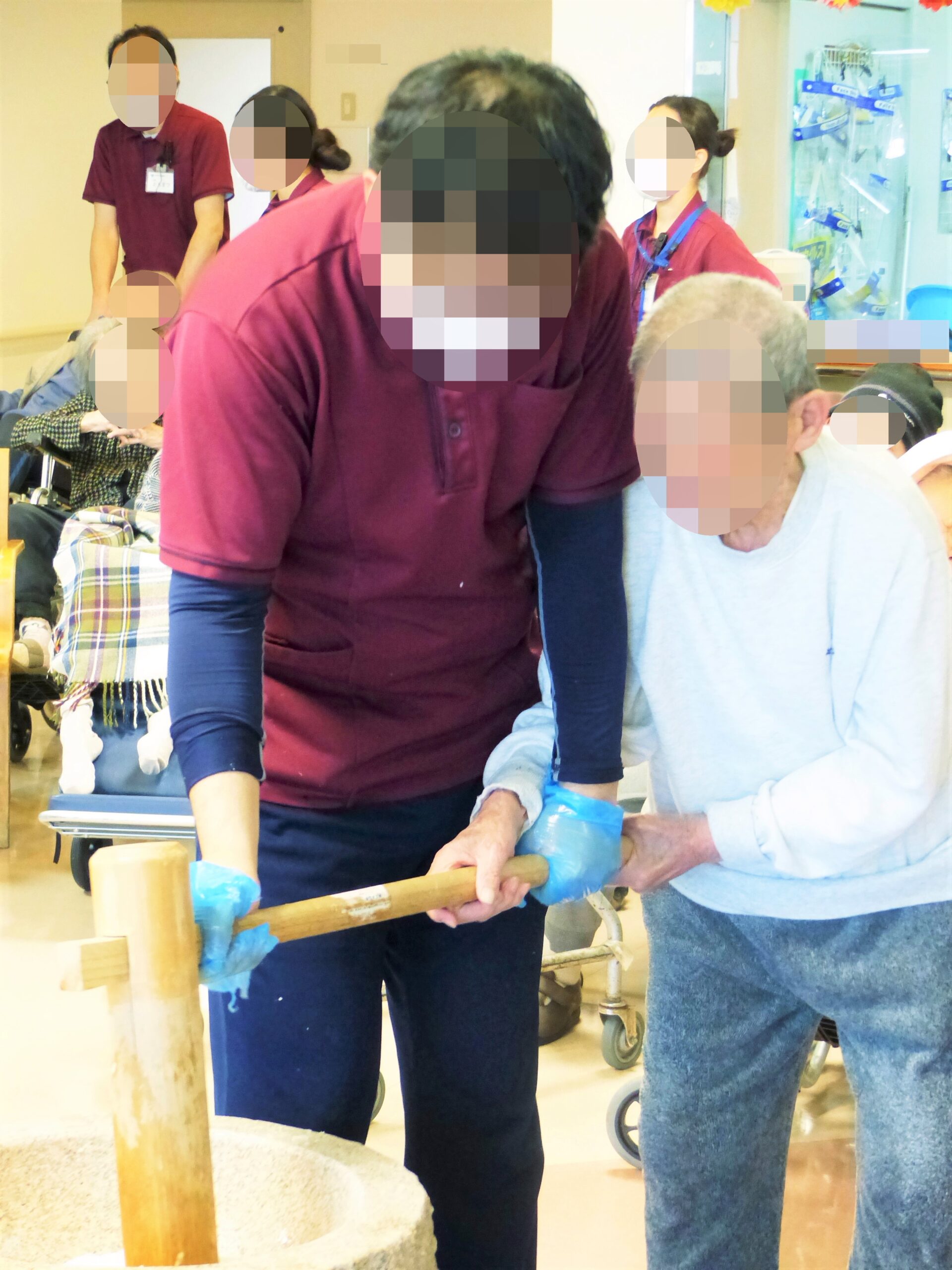 管理栄養士だより「餅つき大会」