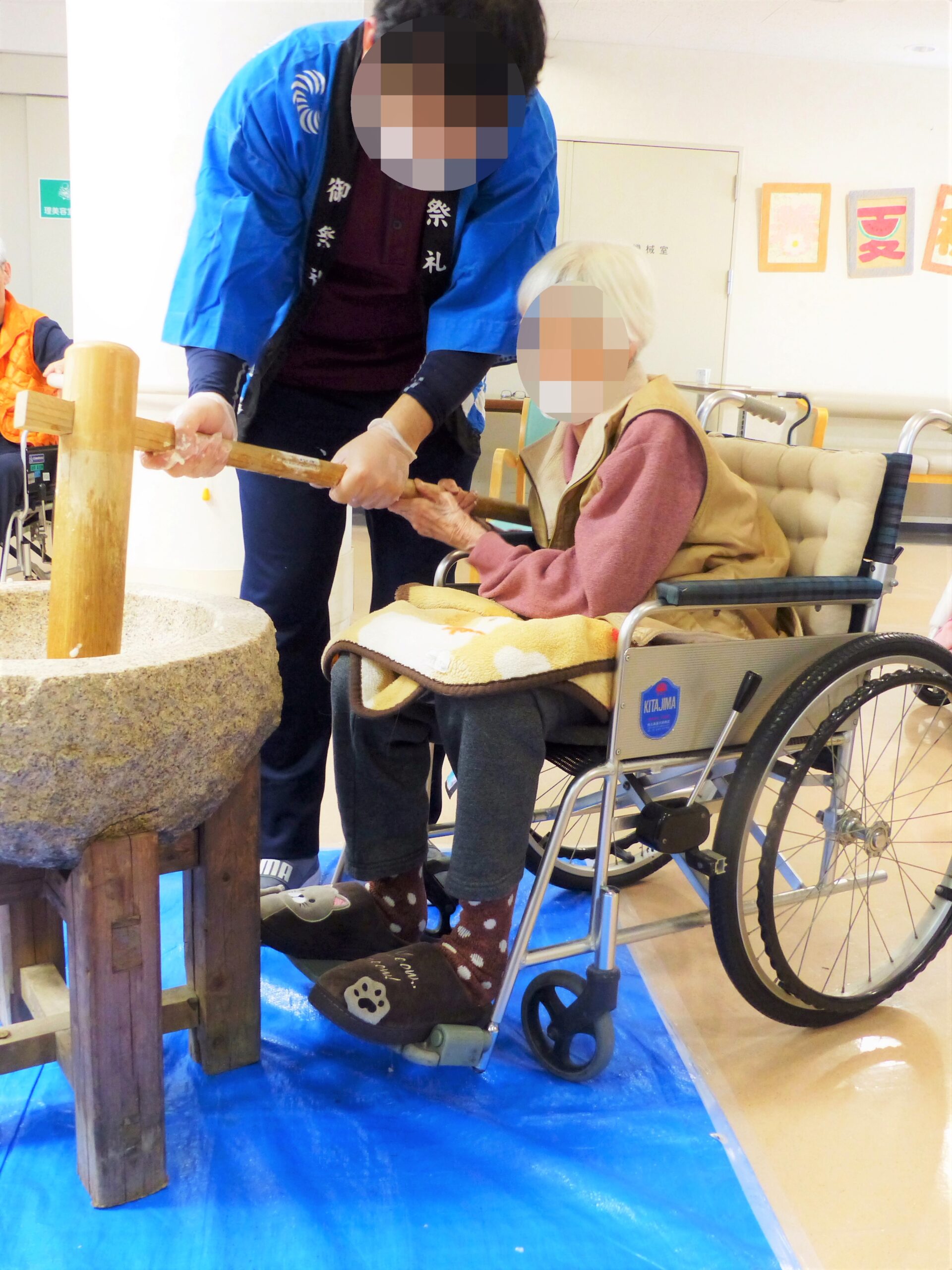 管理栄養士だより「餅つき大会」