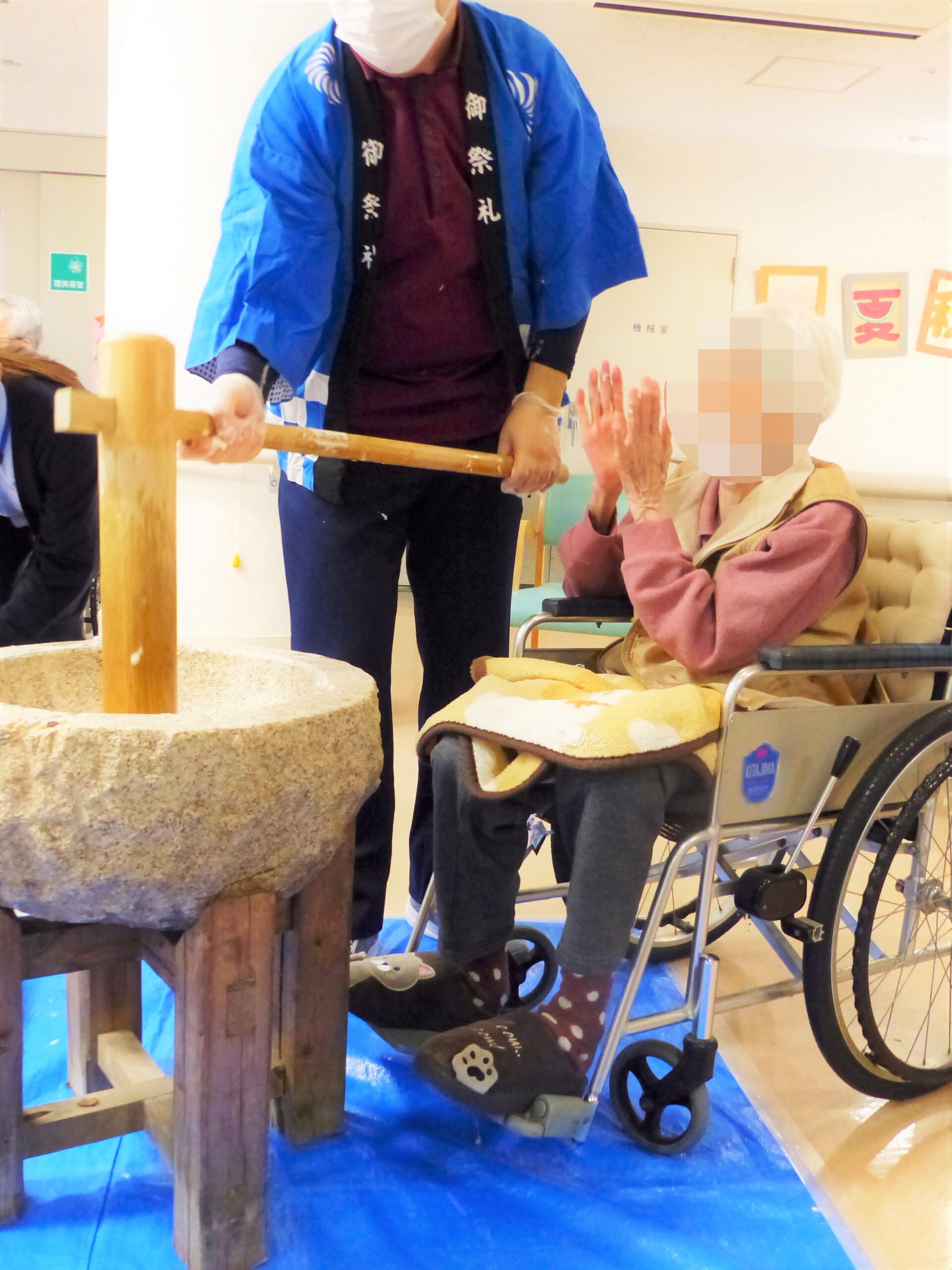 管理栄養士だより「餅つき大会」