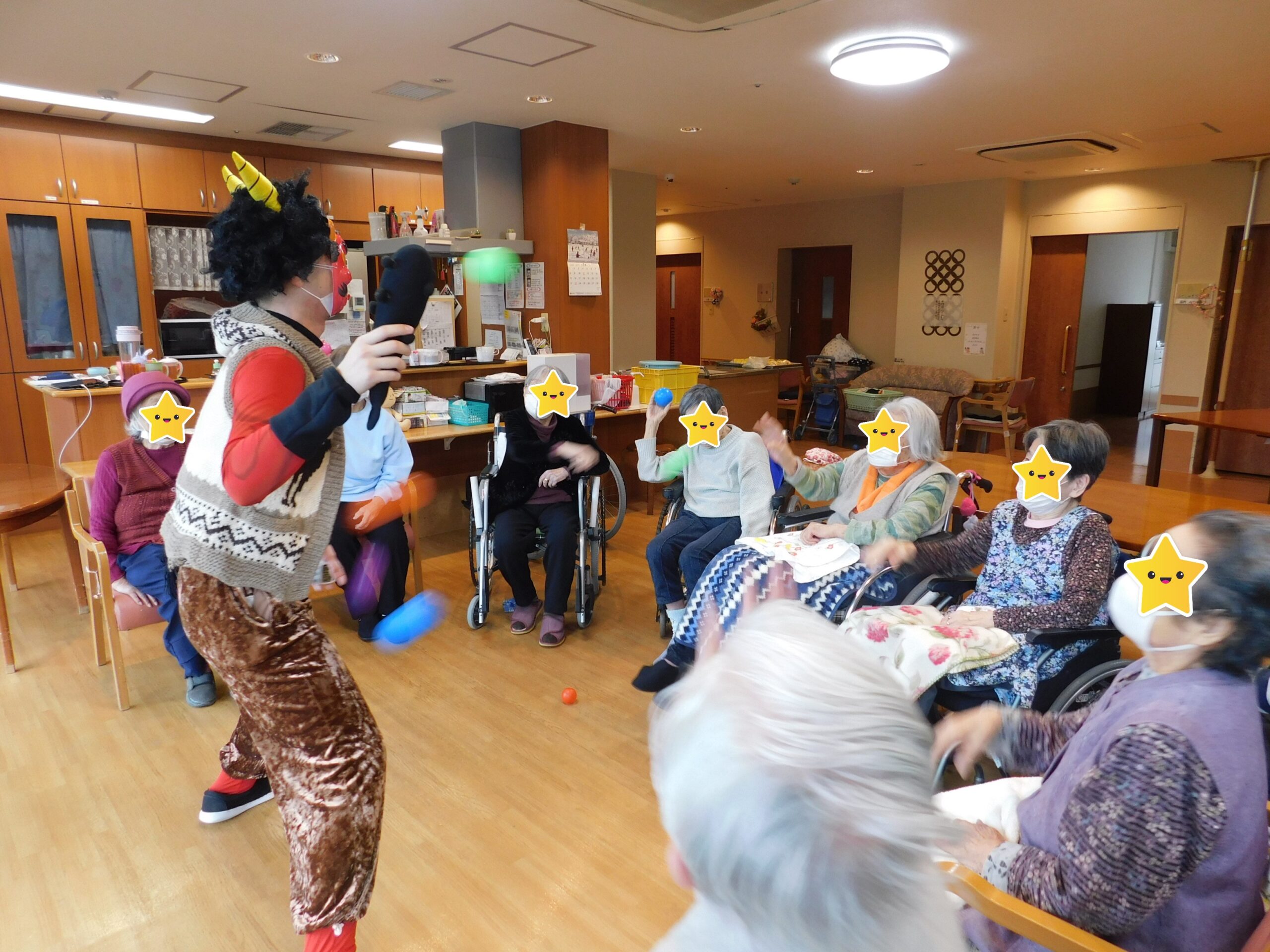 鬼は外～福は内～♪