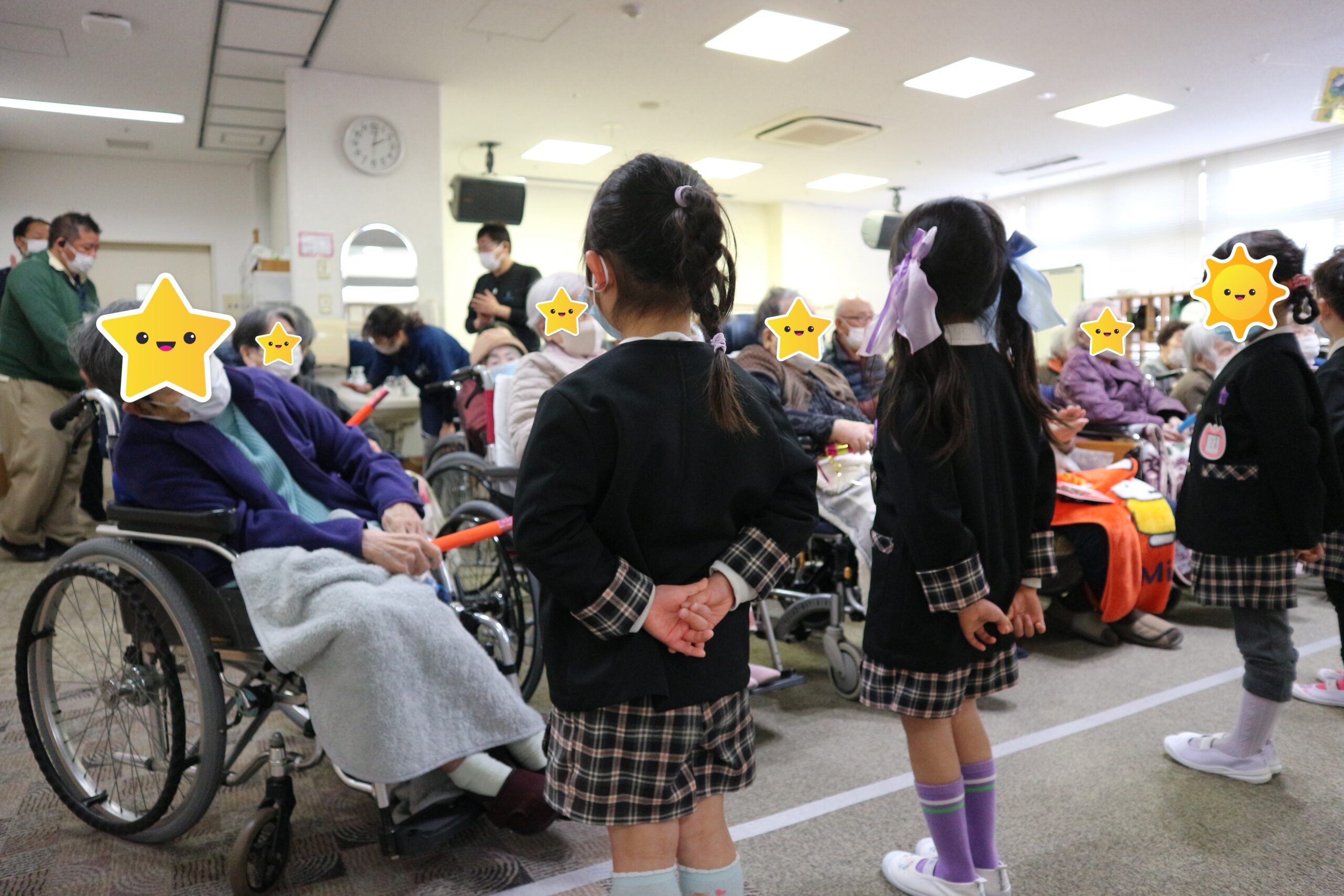 俊英館保育園の園児さんが来てくれました♪