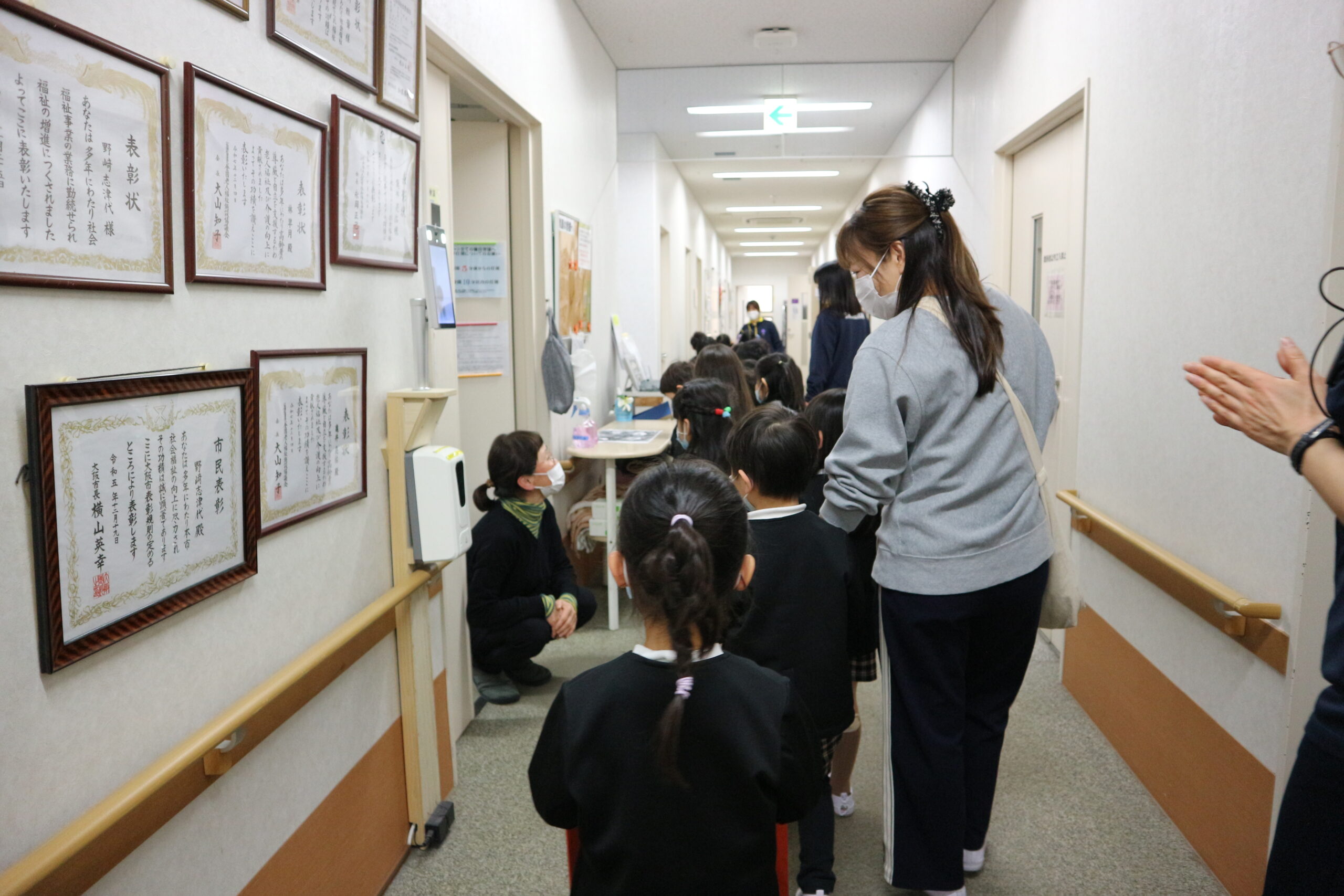 俊英館保育園の園児さんが来てくれました♪