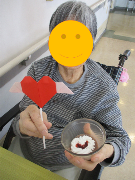 2月おやつレク『チョコムース』