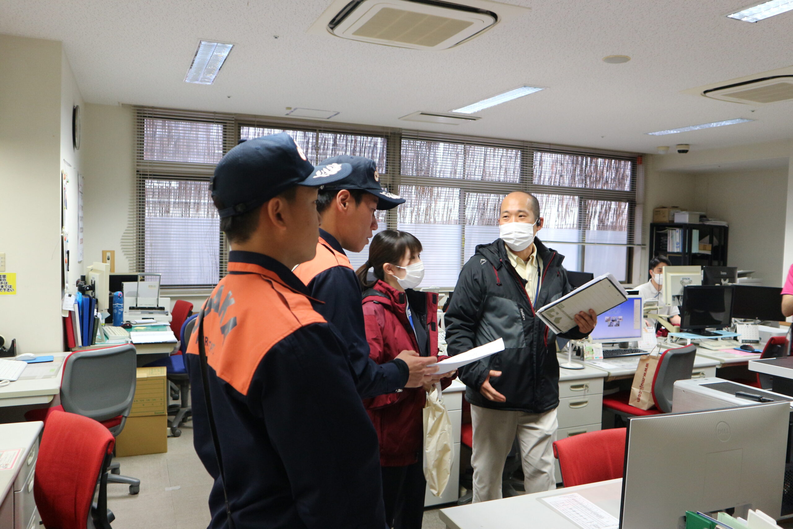 避難訓練を行いました