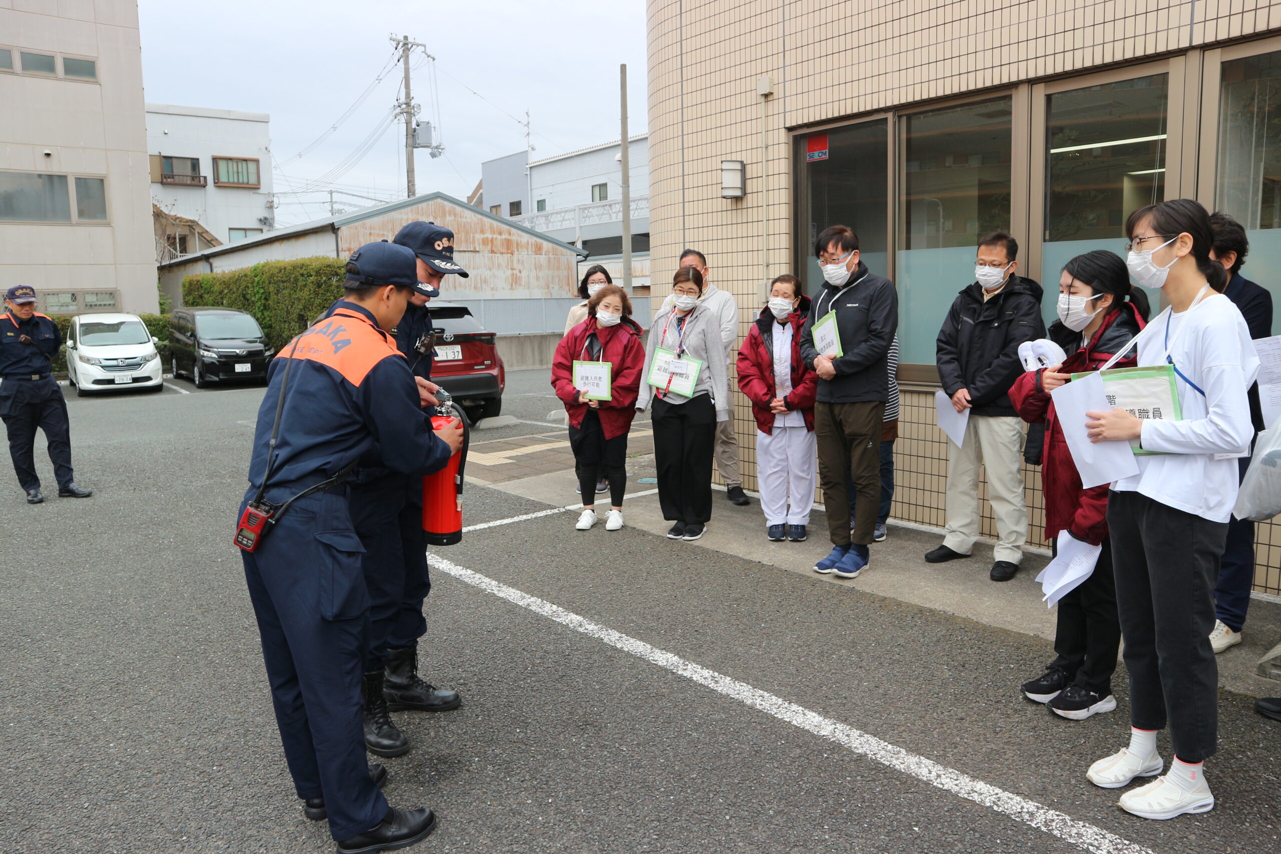 避難訓練を行いました