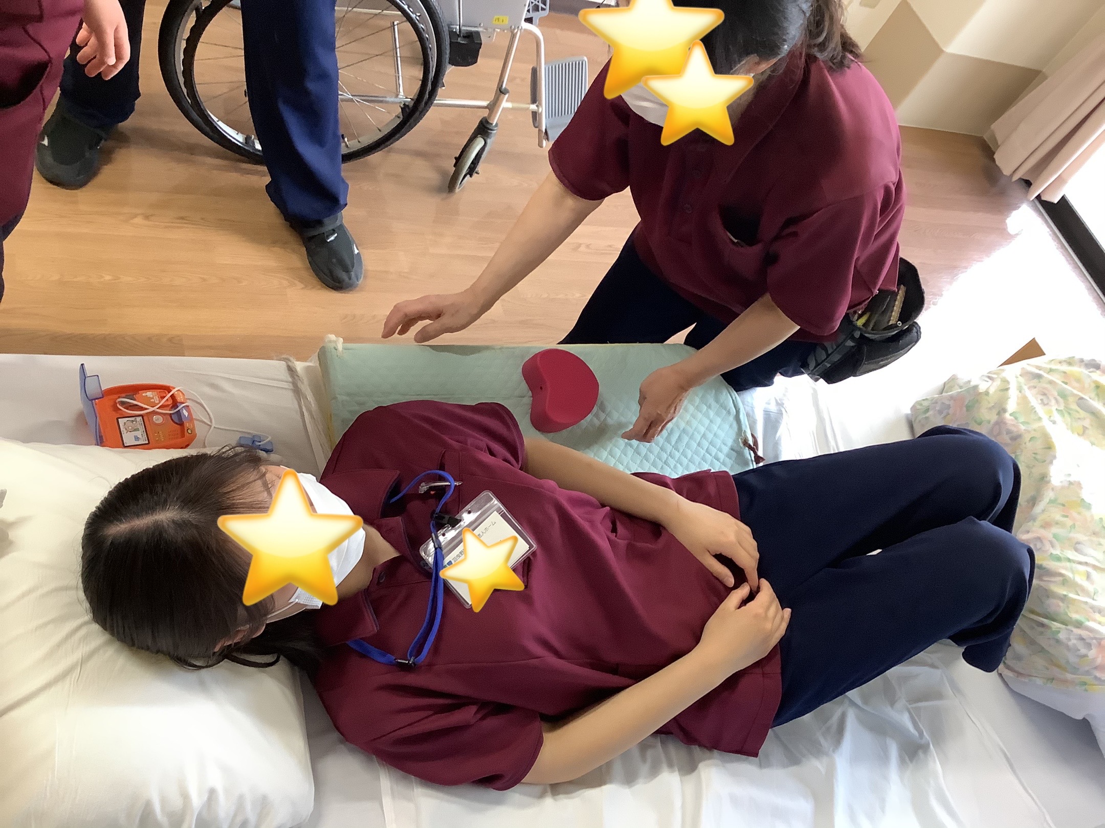 緊急対応研修を行いました！
