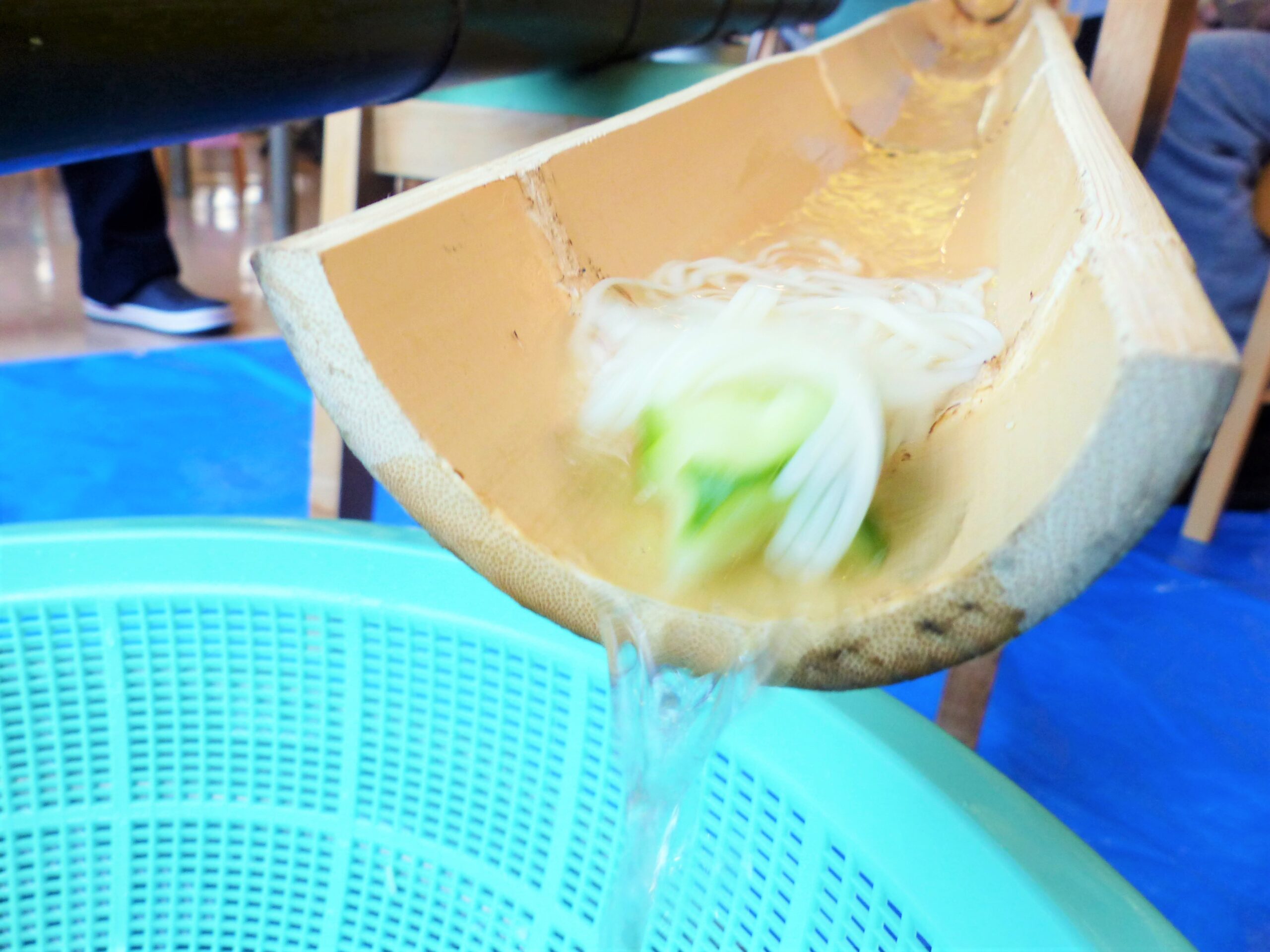 管理栄養士だより「流しそうめん」