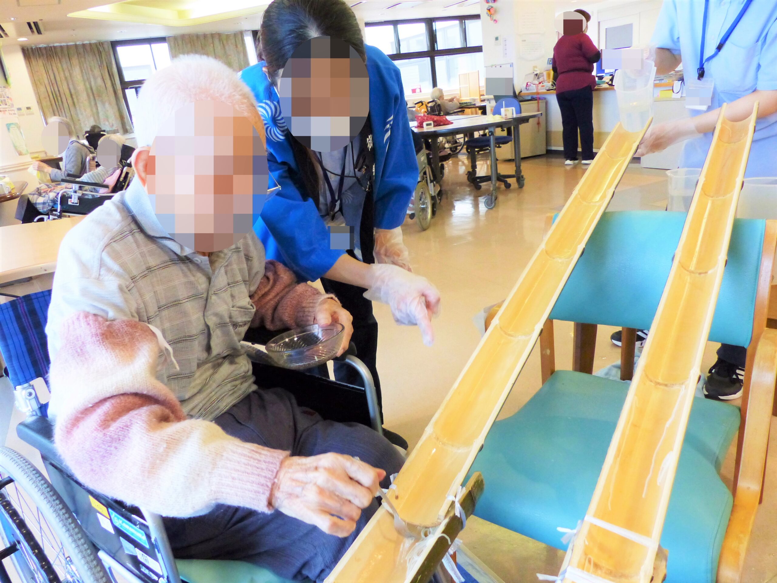 管理栄養士だより「流しそうめん」