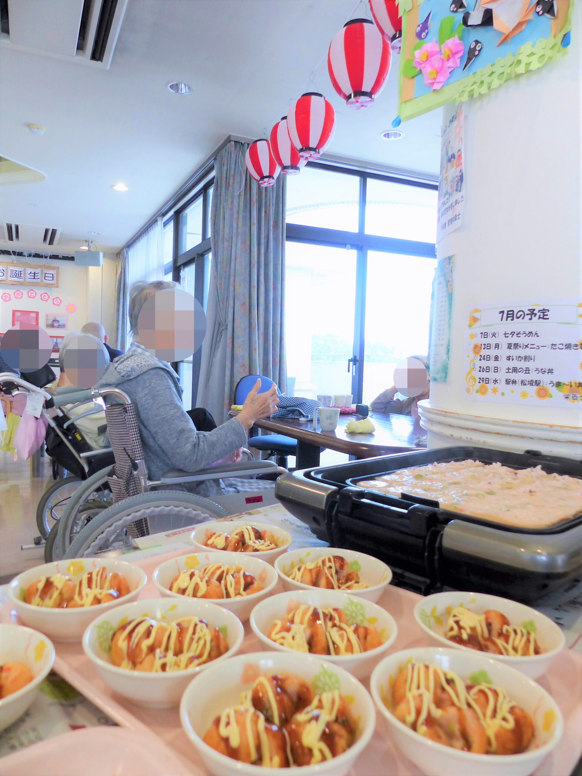 管理栄養士だより「夏祭りメニュー」