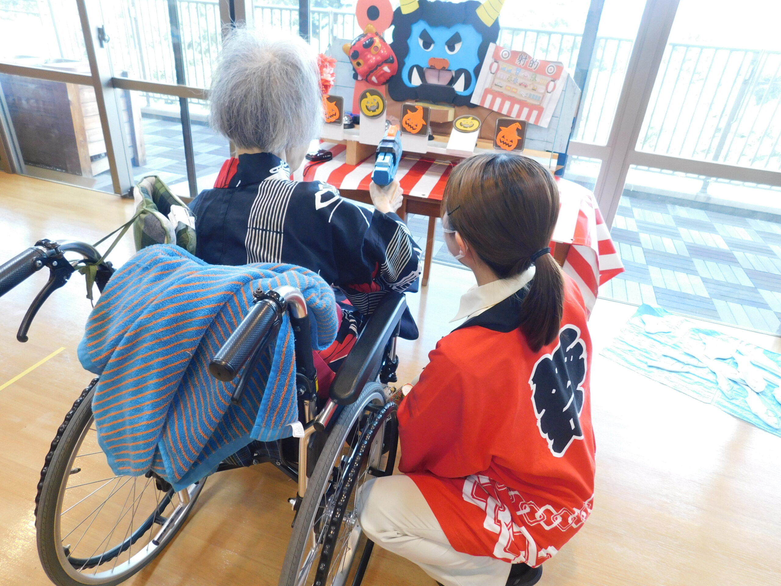 7月　おやつレク「たこ焼き」