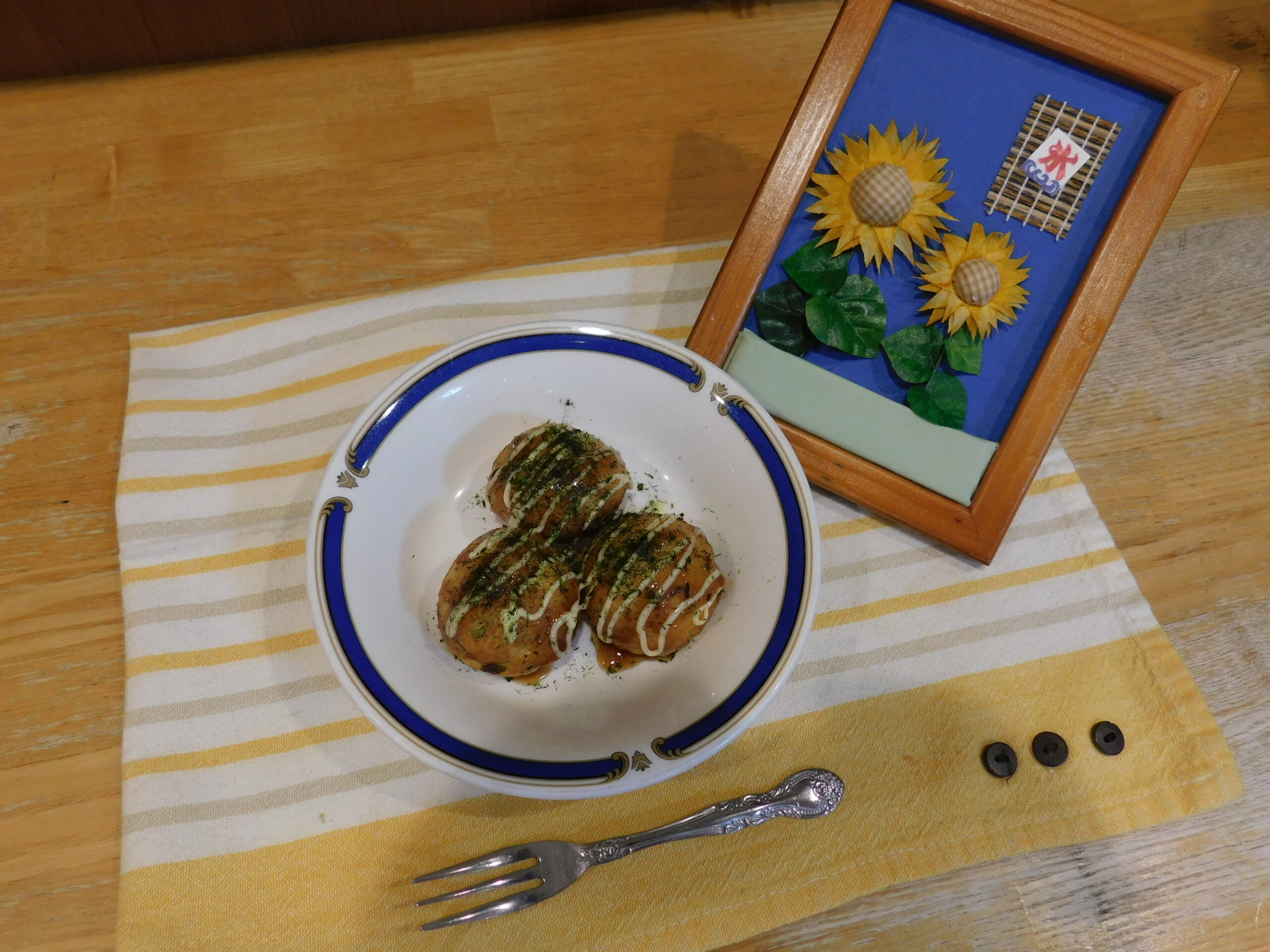 7月　おやつレク「たこ焼き」