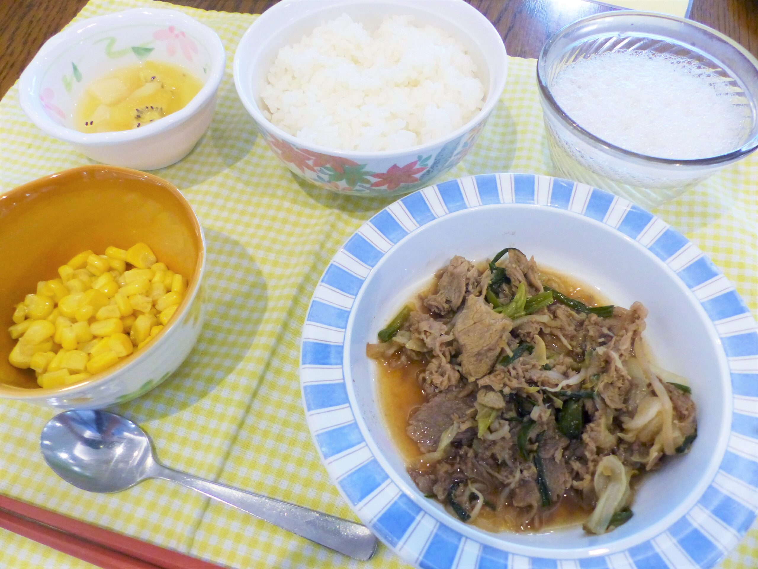 管理栄養士だより「焼き肉風」