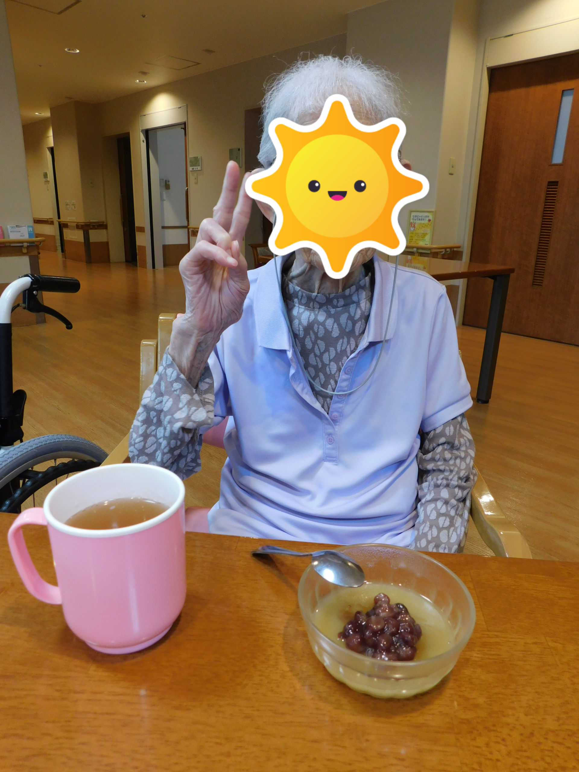 9月 おやつレク「栗ようかん」